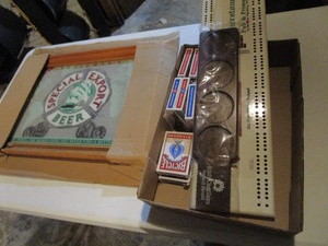 lot 46 image: Special Export, Cribbage & Cards