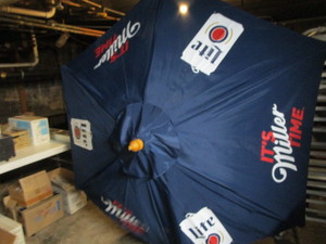lot 52 image: Miller Lite Patio Umbrella