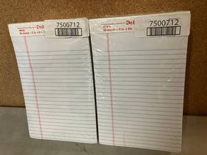 lot 49 image: Writing Pads