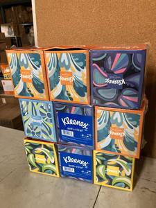 lot 92 image: Kleenex Anti-Viral Facial Tissue