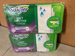 lot 142 image: Swiffer Lavender Wet Cloths