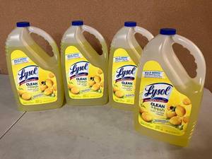 lot 118 image: Lysol Multi-Surface Cleaner