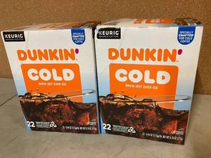lot 106 image: Dunkin Cold K-Cups