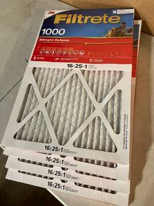 lot 89 image: 16 x 25 x 1 Furnace Filters
