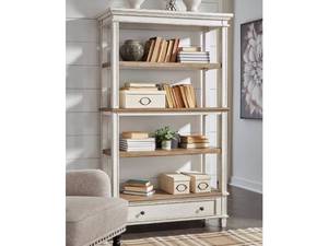 lot 5 image: Realyn 75 Bookcase with 3 Shelves