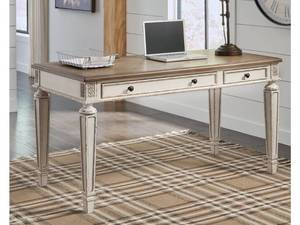 lot 7 image: Realyn 60 Home Office Desk with USB Charging