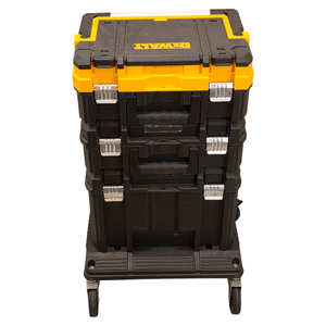 lot 25 image: DeWalt Rolling Stackable Tool Chest  Modular Storage System with Tools
