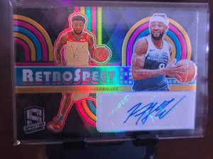 lot 26 image: NICKEIL ALEXANDER-WALKER 2023-24 SPECTRA RETROSPECT AUTO 2499