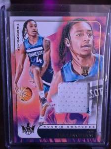 lot 25 image: ROB DILLINGHAM 2024-25 PANINI COURT KINGS ROOKIE SWATCHES PATCH