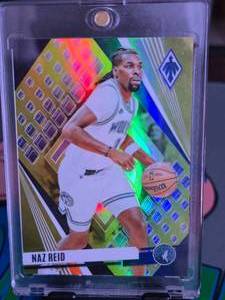 lot 3 image: NAZ REID 2023-24 PANINI PHOENIX #5 YELLOW 2349
