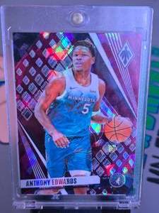 lot 35 image: ANTHONY EDWARDS 2023-24 PANINI PHOENIX RED ICE 265275