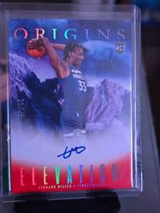 lot 39 image: LEONARD MILLER 2023-24 PANINI ORIGINS SIGNATURES ON CARD AUTO 2149