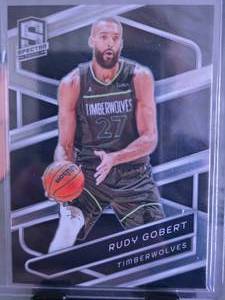 lot 53 image: RUDY GOBERT 2023-24 PANINI SPECTRA