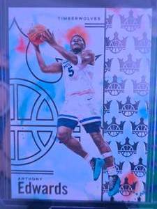 lot 93 image: ANTHONY EDWARDS 2024-25 PANINI COURT KINGS