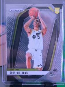 lot 170 image: CODY WILLIAMS 2024 PANINI PRIZM ROOKIE CARD