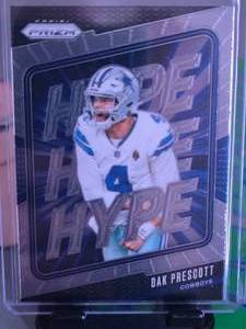 lot 166 image: DAK PRESCOTT 2024 PANINI PRIZM HYPE SILVER