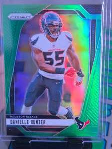 lot 141 image: DANIELLE HUNTER 2024 PANINI PRIZM GREEN