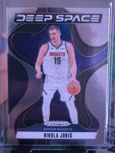 lot 182 image: NIKOLA JOKIC 2024 PANINI PRIZM DEEP SPACE SILVER