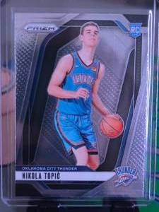 lot 181 image: NIKOLA TOPIC 2024 PANINI PRIZM ROOKIE CARD