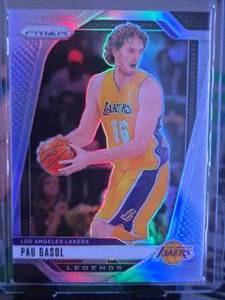 lot 193 image: PAU GASOL 2024 PANINI TRUE SILVER PRIZM