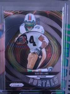 lot 139 image: RICKY WILLIAMS 2024 PANINI PRIZM PORTALS SILVER