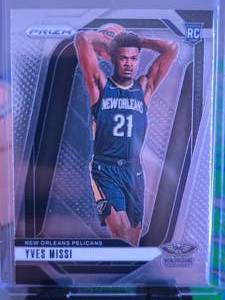 lot 184 image: YVES MISSI 2024 PANINI PRIZM ROOKIE CARD