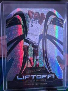 lot 210 image: ANTHONY EDWARDS 2024-25 PANINI REVOLUTIONS LIFTOFF DIE-CUT