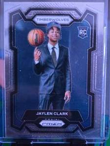lot 221 image: JAYLEN CLARK 2023-24 PANINI PRIZM ROOKIE CARD