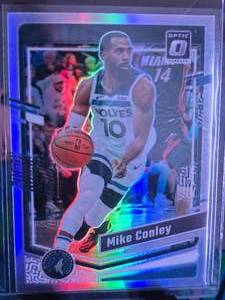lot 229 image: MIKE CONLEY 2023-24 DONRUSS OPTIC TRUE SILVER