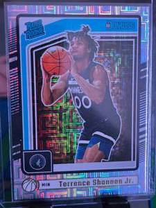 lot 232 image: TERRENCE SHANNON JR 2024-25 PANINI DONRUSS RATED ROOKIE CHOICE RC