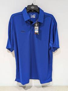 lot 10 image: NEW UNDER ARMOUR EXTRA LARGE GOLF POLO (BLUE)