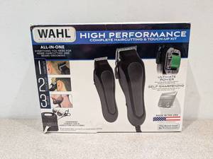 lot 65 image: WAHL HOME PRODUCTS HIGH PERFORMANCE ALL-IN-ONE COMPLETE HAIRCUTTING AND TOUCH-UP KIT
