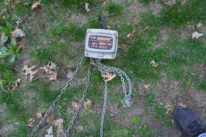 lot 16 image: CM Brand Hurricane 12 Ton Manual Chain Hoist