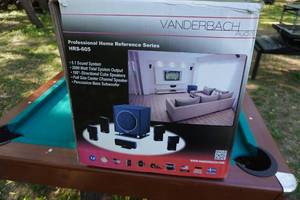 lot 23 image: Vanderbach Audio Model HRS605 Professional TV Sounds System