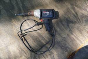 lot 20 image: Sears Craftsman Variable Speed Reversible 12 Drill Driver
