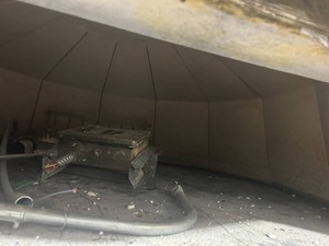 WOOD STONE CORPORATION Commercial Grade Gas-Fired Pizza Oven Model: WS-MS-5-GGW-NG