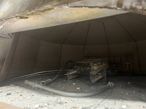 WOOD STONE CORPORATION Commercial Grade Gas-Fired Pizza Oven Model: WS-MS-5-GGW-NG