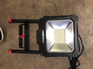 lot 17 image: Husky 12000 Lumens6000 Lumens Portable LED Work Light Customer Returns See Pictures