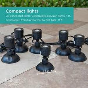 lot 6 image: TOTALPOND 6 LED Mini Light Kit Customer Returns See Pictures