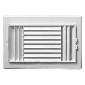 lot 33 image: Lot of Everbilt 12 in. x 6 in. 3-Way Plastic WallCeiling Register in White Customer Returns See Pictures