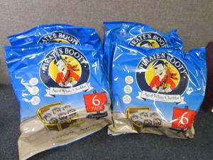 lot 2 image: 4- 6pk (1 oz ) Pirates Booty Aged W...