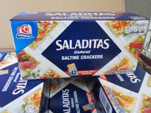 lot 5 image: Case of 12 Boxes 42 pk Saladitas Sa...