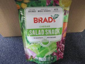 lot 28 image: 12- 2 oz Brads Caesar  Salad Snack...