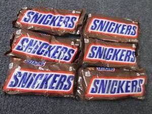 lot 60 image: 6- 5 ct Snickers...