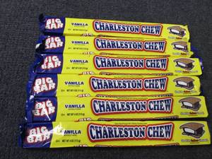 lot 66 image: 6- 4 oz Vanilla Charleston Chew Big...