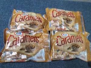 lot 89 image: 4- 11 oz Kraft Caramels...