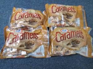 lot 91 image: 4- 11 oz Kraft Caramels...