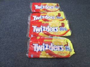 lot 99 image: 4- 11 oz Filled Twists Twizzlers...