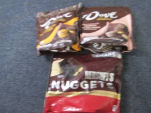 lot 107 image: 3 pks Assorted Chocolates...