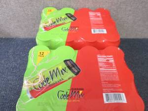 lot 114 image: 24- 16 oz Code Mix Energy Drink wit...